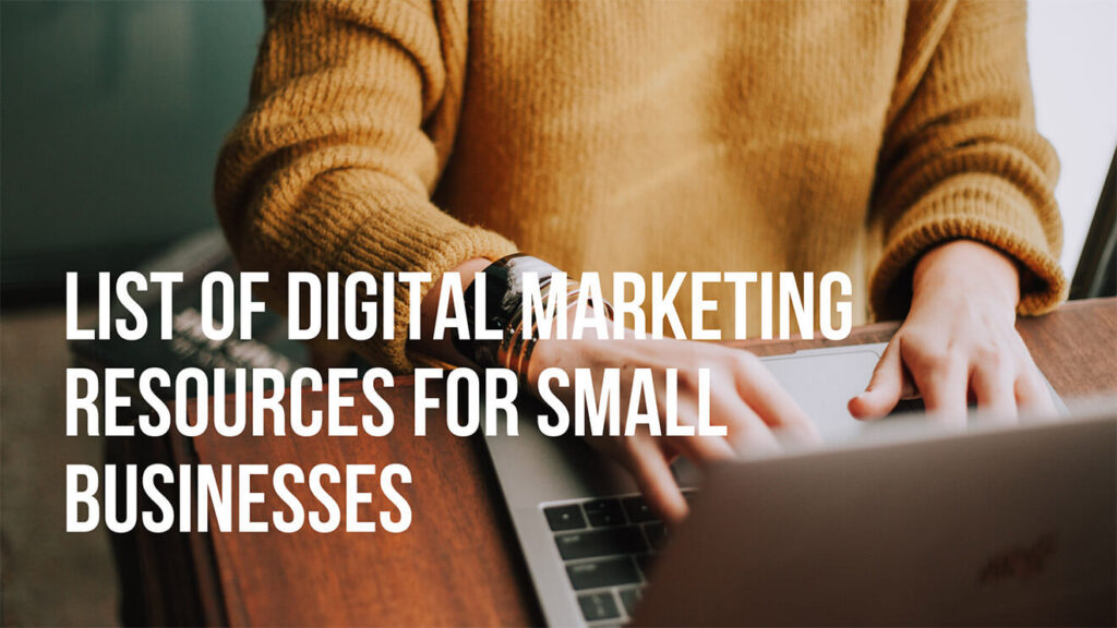 digital marketing resources for startups