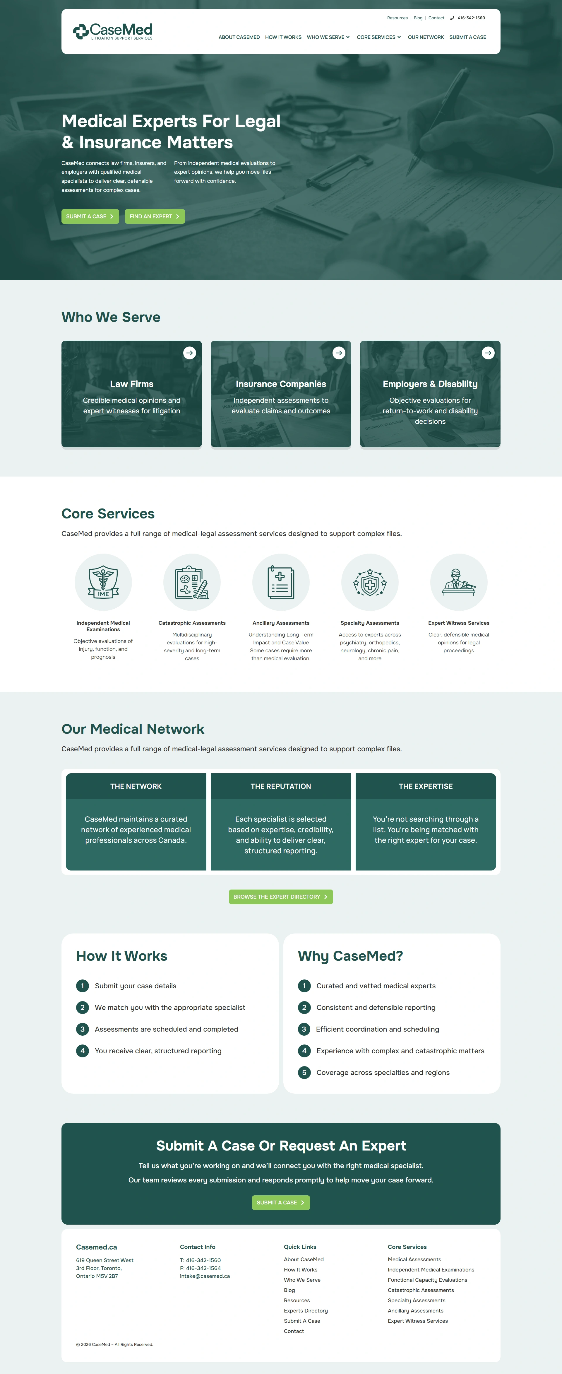 CaseMed & CaseMark Financial